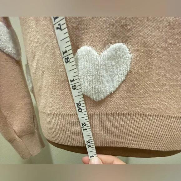 Great blush on-twelfth heart sweater - Picture 2 of 11